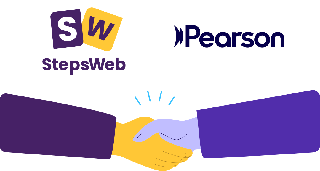 StepsWeb & Pearson partnership